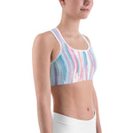 Water Color Sports Bra